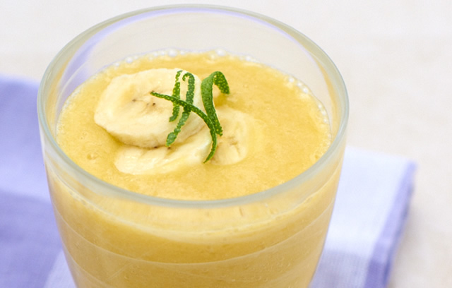 Laag Dan buiten gebruik Banaan mango smoothie met amandelmelk - I Love Health